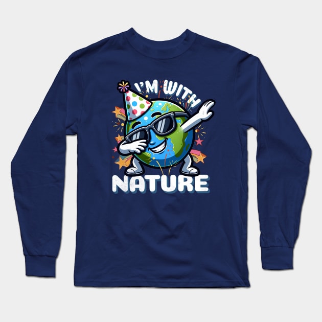 Earth Day April 22 Celebration Long Sleeve T-Shirt by alcoshirts